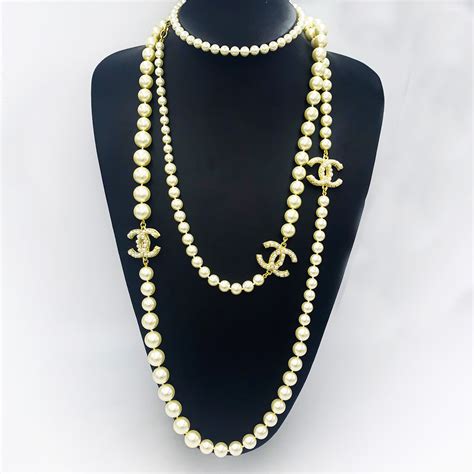 chanel pearl necklace price list 2017|Chanel pearl necklace price list.